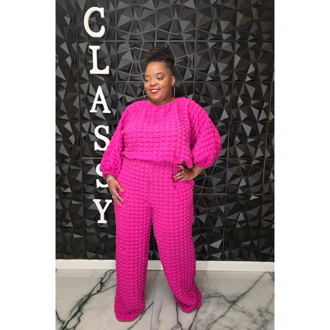 Jade Pant Set (Pink)