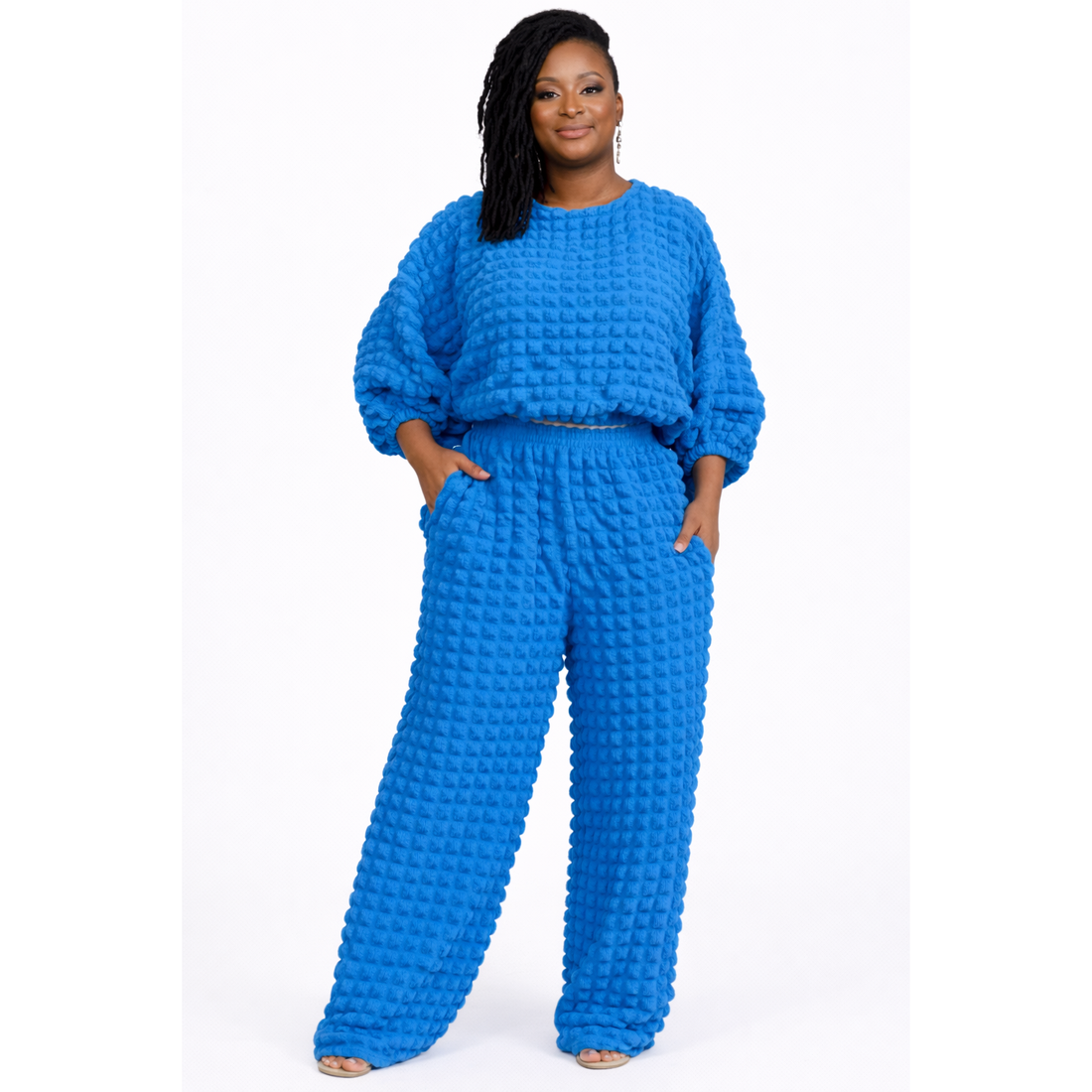 Jade Pant Set (Blue)