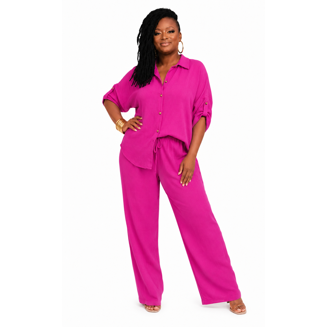 Casual Set (Pink)