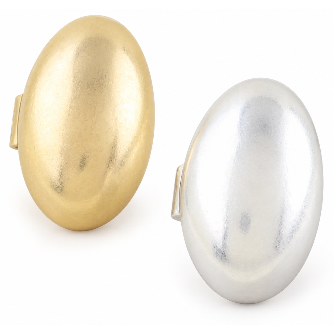 White Smoke Dome Stretch Ring (2 colors)