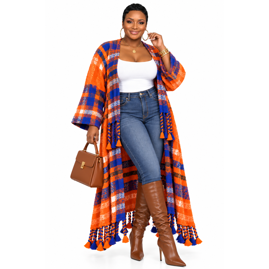 White Smoke Royalty Kimono